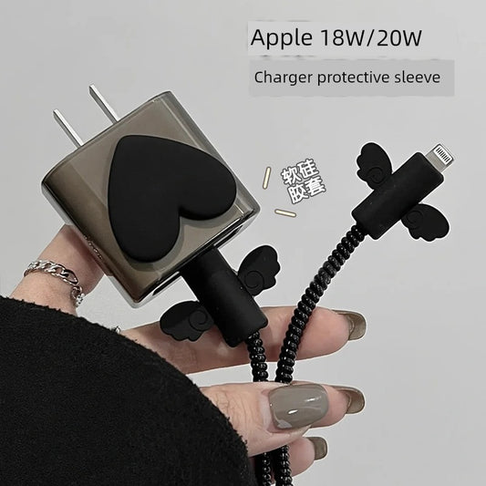 Anti-Break USB Cable Protection Sleeve for Apple Fast Charge