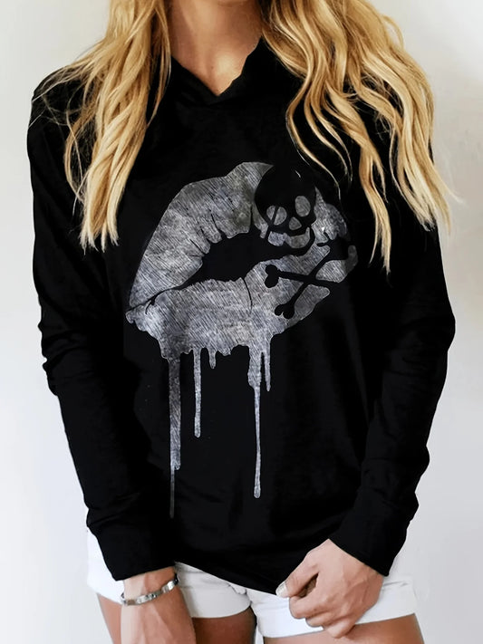 Fashion Stylish Printed Basic Chic Hoodies